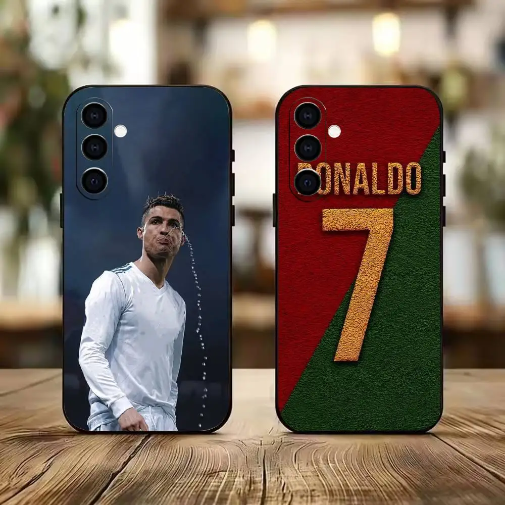 COOL C-Cristiano Ronaldo Phone Case For Samsung A73 20,21s,22,31,32,52,53,72 Soft Black Shell
