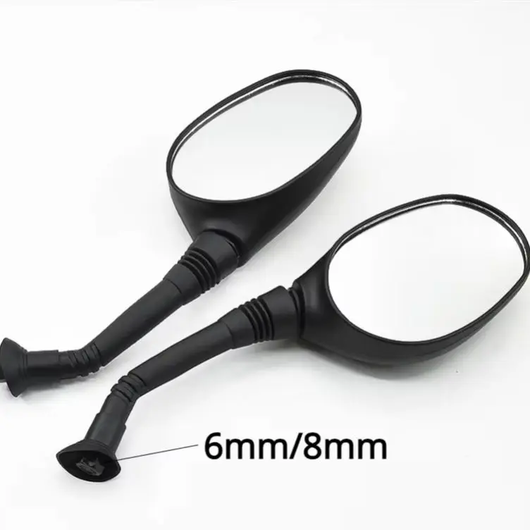 8mm/6mm Electric Vehicle Reflector, Motorcycle Rearview Mirror, Scooter Universal Reverse Mirror image 2