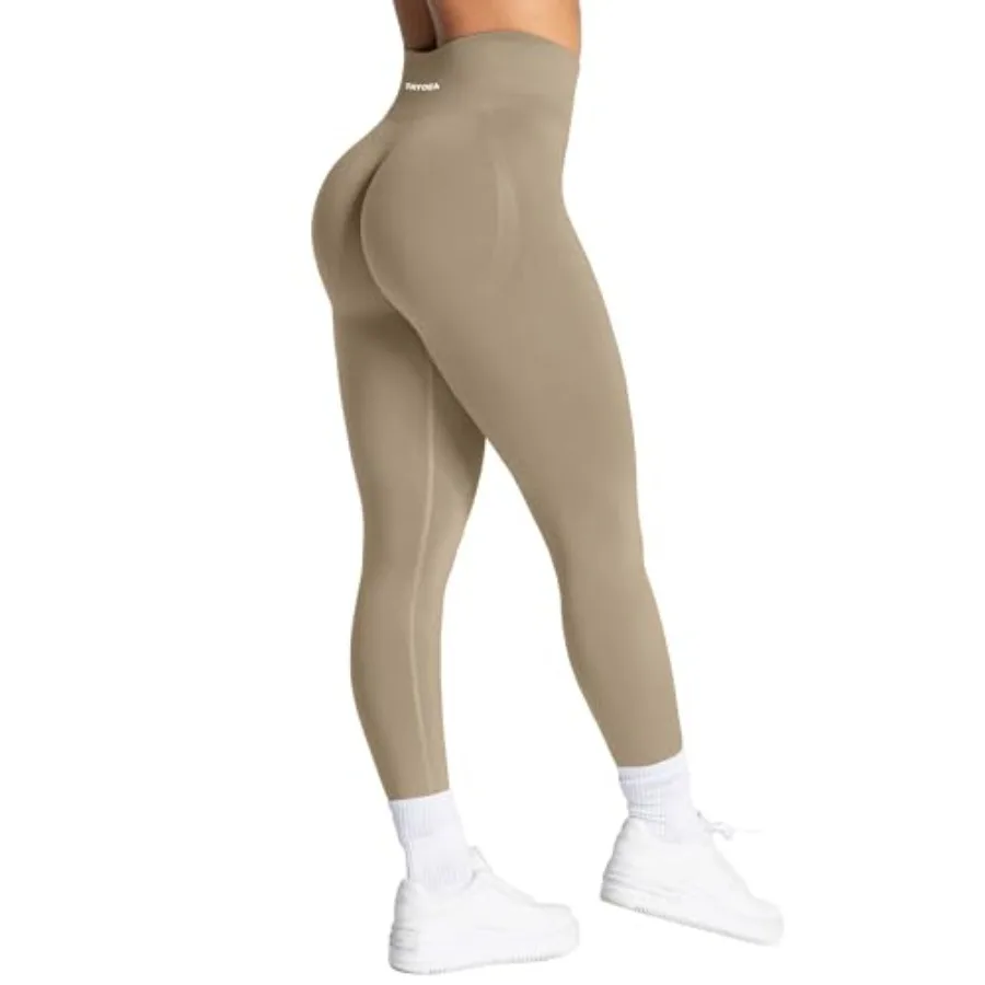 

TAYOEA Workout Leggings for Women with Tummy Control Butt Lifting Booty Scrunch Yoga Pants Seamless Compression Gym Leggings