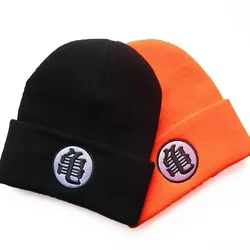 Beanie Hat Son Goku Master Roshi Women Men Knitted Warm Winter Hats Hip-hop Casual Cuffed Bonnet Cosplay Hat