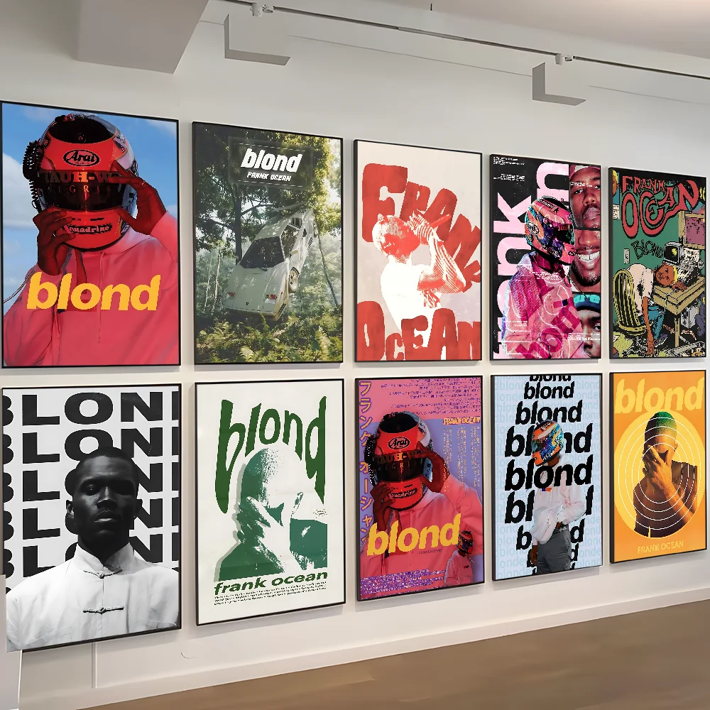 فرانك المحيط الأشقر الكلاسيكية أنيمي المشارك يتوهم الجدار ملصق لغرفة المعيشة زخارف للحانات ديكور الفن ملصقات جدار #1