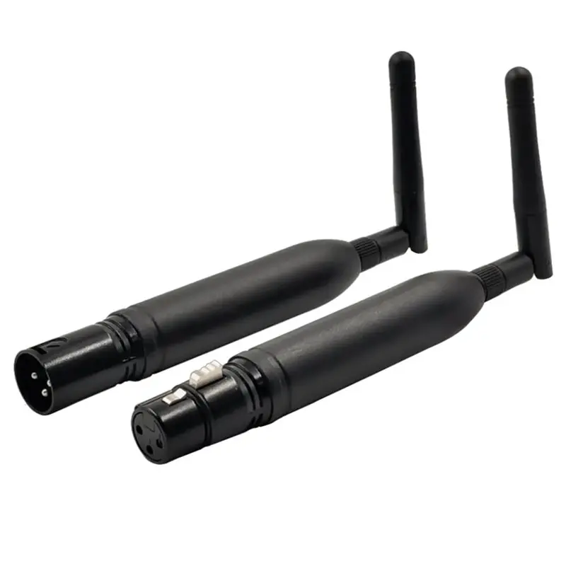 

【ДЕНЬ БЛАГОДАРЕНЬЯ】Беспроводной приемопередатчик сигнала DMX512, перезаряжаемый, 3-контактный, для управления сценическим освещением, для систем освещения на вечеринках