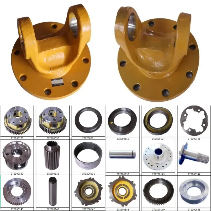 Flange Plate 860118415 860118413 Original Spare Parts for Loader Excavator Replacement Component Heavy Machinery Accessory