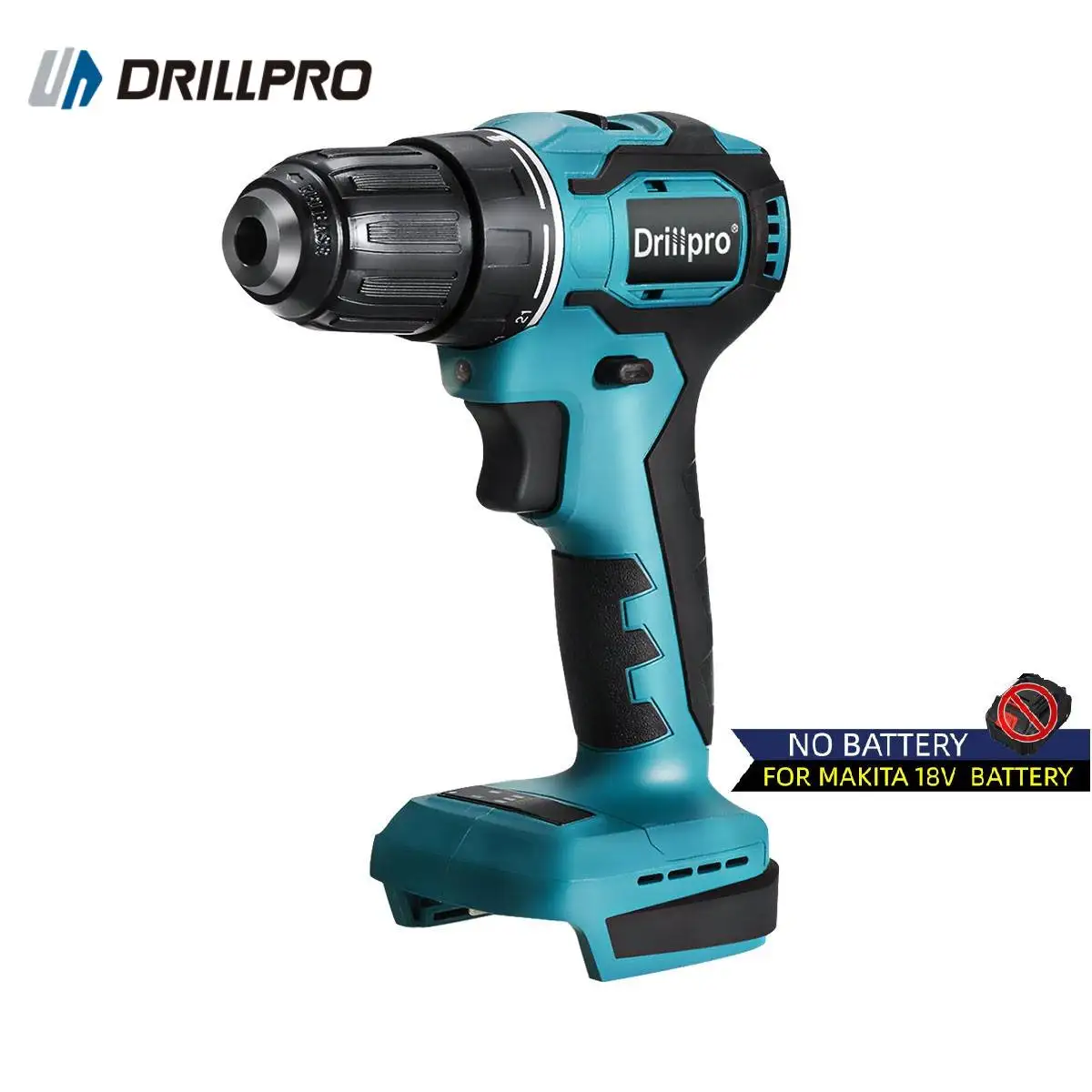 Drillpro 90N.m مفك كهربائي لاسلكي 10 مللي متر قابلة للشحن لتقوم بها بنفسك قرص طاقة لاسلكي عدد وأدوات لبطارية Mak 18 فولت