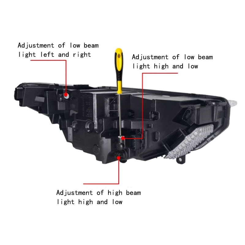 DRL Lamp Car Head Light LED Headlight for Ford Taurus 2015 2016 2017 2018