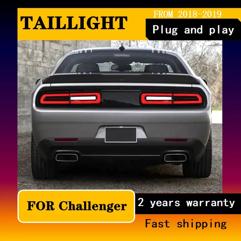 

Car Styling for Tail Lamp Accessories Car Part Auto Lighting Systems Sequential Synth Taillight For Dodge Challenger 2008-2014