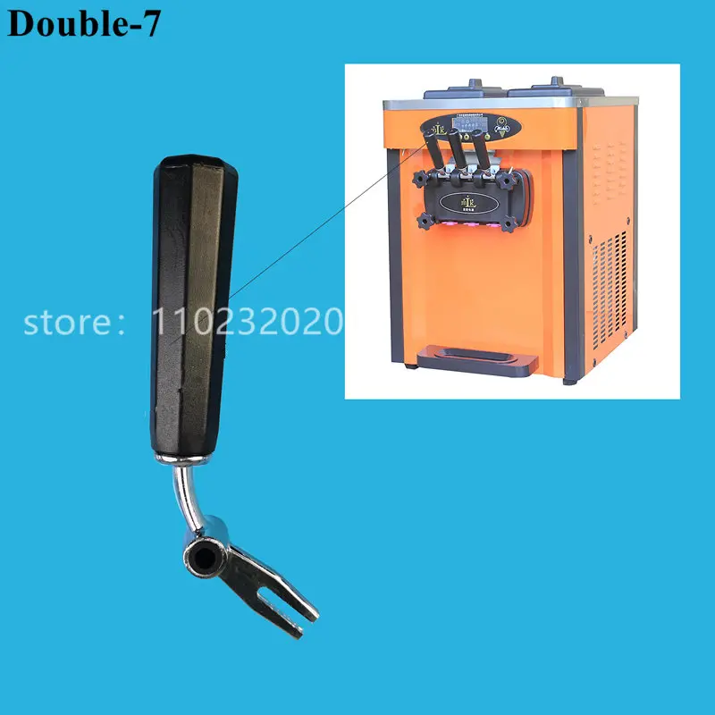 

Аксессуары для 3-х ручных рычагов, ручки черного цвета для машин для мороженого MK Soft Serve, новые запасные части