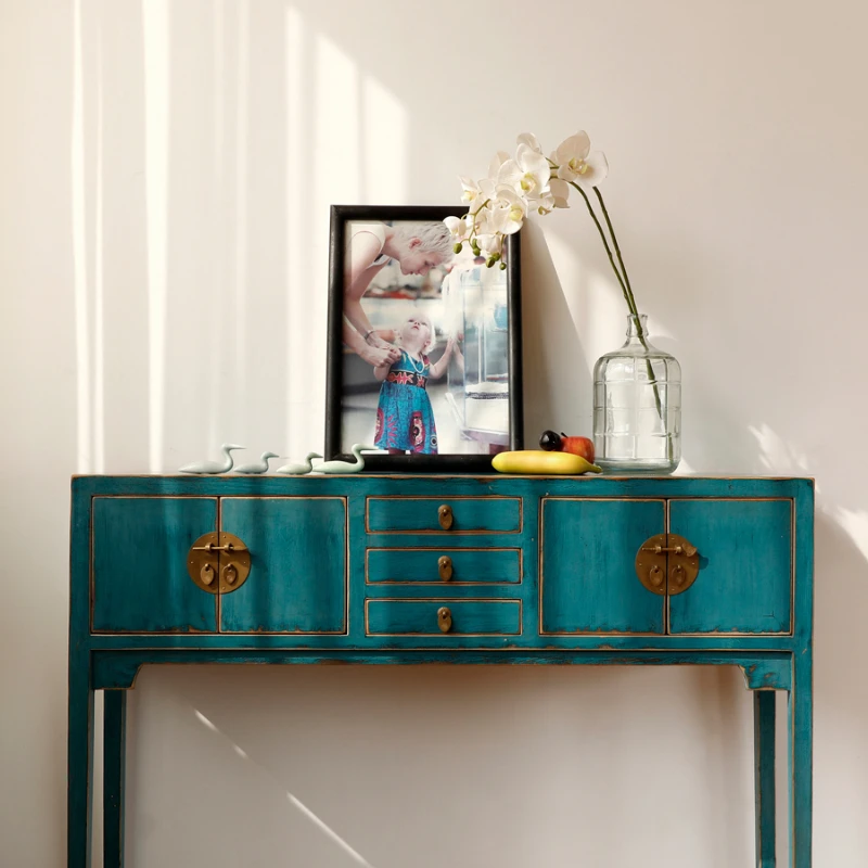 

Classical entryway table worn or table solid wood drawers foyer entryway cabinet against the wall