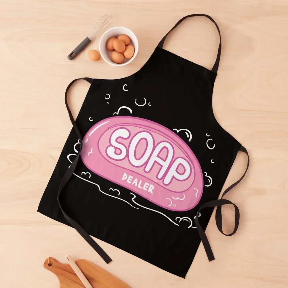 Soap Dealer |Handmade Soapmaking Hobbyist Apron Chef Uniform For Men For Hairdresser Cute Kitchen Accessories Apron