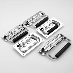 Heavy-duty Folding Air Box Handle With Embedded And Thickened Cover Ring Handle Wooden Case Handle Handle Toolbox Handle