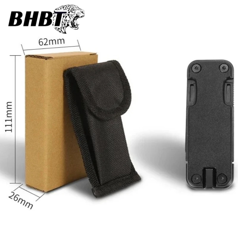 

Многофункциональный инструмент BHBT Mini EDC: складной нож-отвертка для кемпинга, ремонта дома и активного отдыха, портативный, идеальный подарок для мужчин