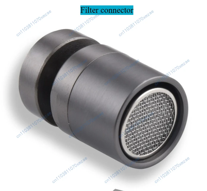 

10 шт. серый смеситель для умывальника, универсальный брызгозащищенный носик, аэратор, удлинитель фильтра, разъем