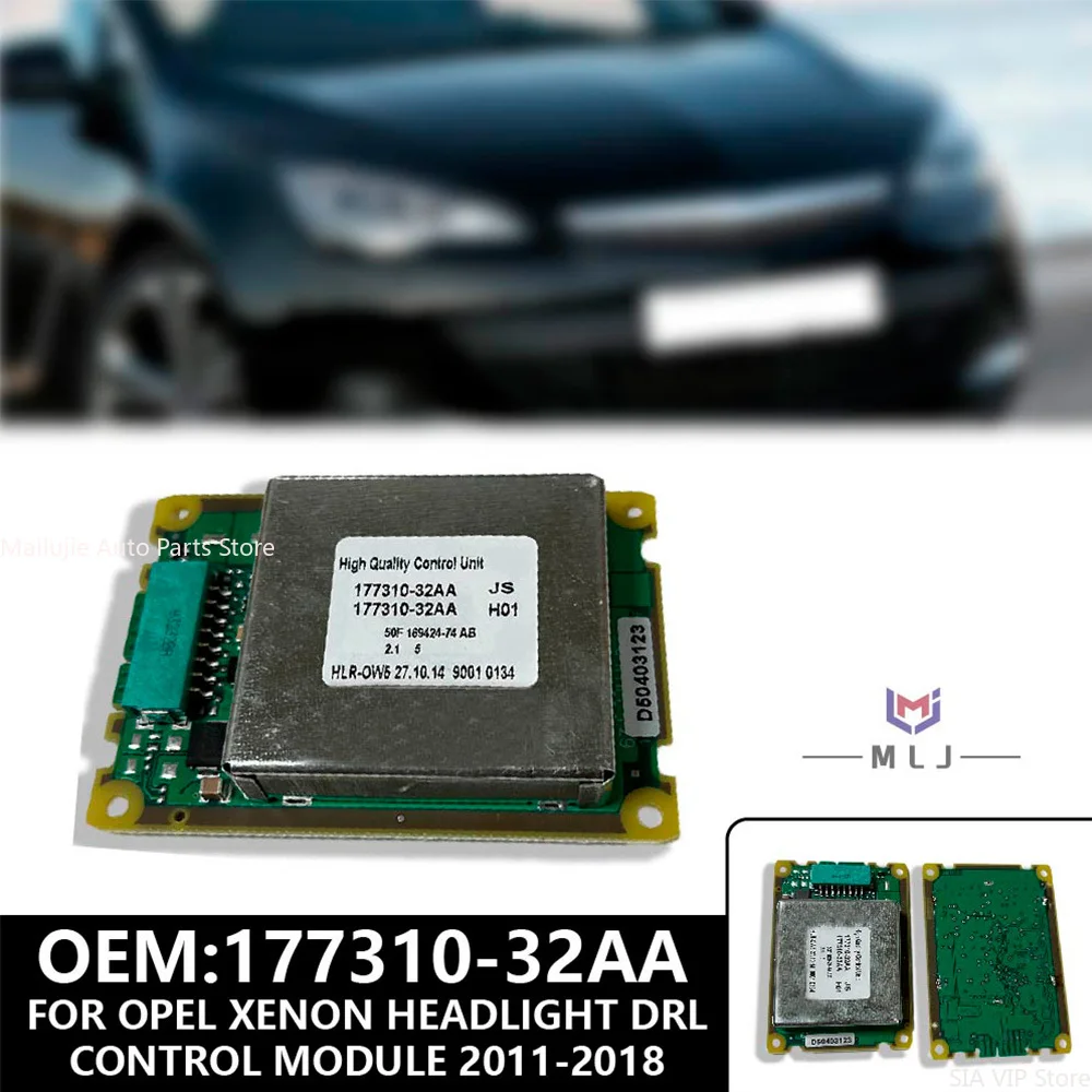 

For Opel headlight DRL Control Module 2011-2018 177310-32AB 177310-32AA Headlight Daytime Running Light Driver Module Computer