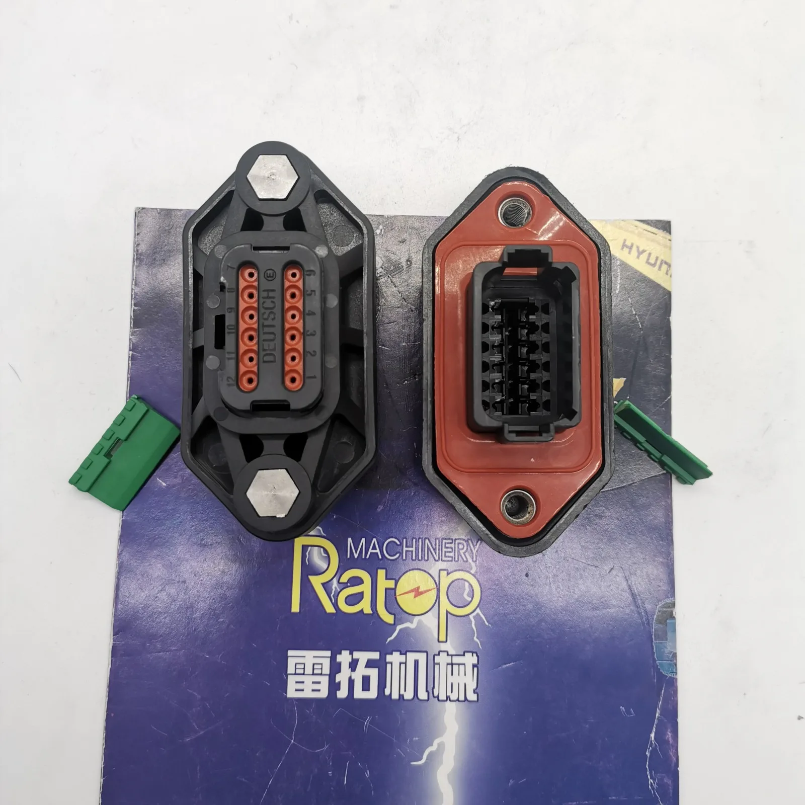 Excavator  Wire Harness Connector Plug 103-8133 1038133 KIT-RECEPTACLE for Carterpilla 3176B