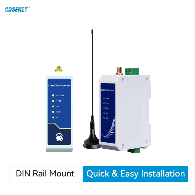 CDSENET E95-DTU/E96-DTU SX1268 Lora RS485 868MHz 915MHz Transmisión Inalámbrica de Datos 30dbm 10KM Red de Retransmisión Modbus LBT