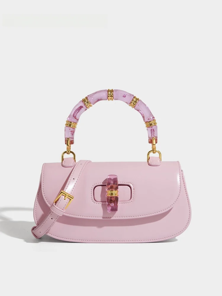 

Модная универсальная женская сумка Charles & Knight, новинка 2025, высококачественная седельная сумка на одно плечо с наклонным крестом