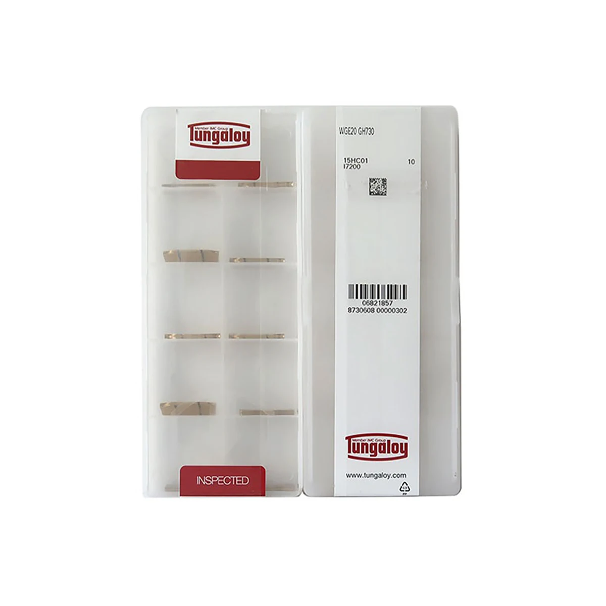 

100% Original WGE Series 20-5000 GH730 Grooving/Slotting Inserts