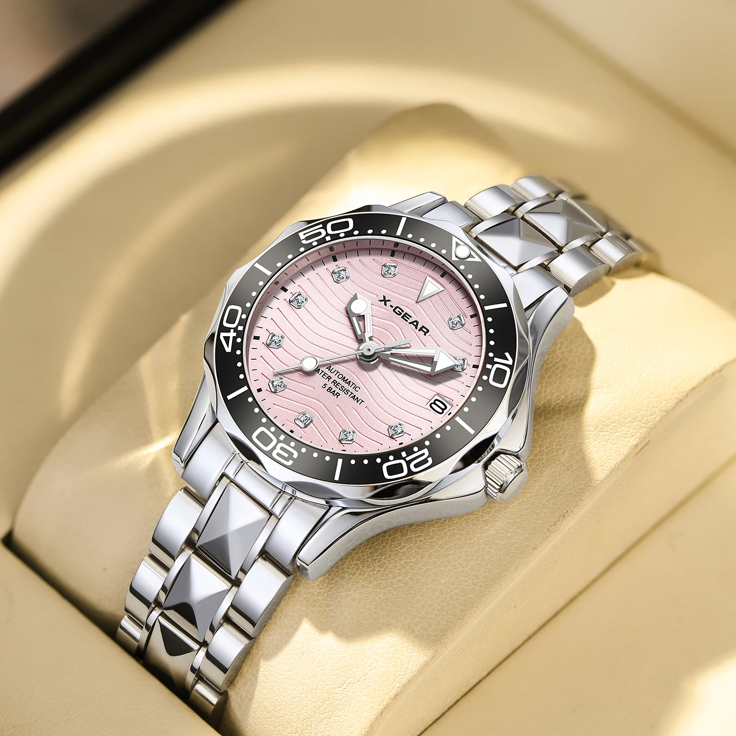 2025 Orologio meccanico automatico da donna nuovo Orologio da polso da donna a carica automatica Orologio da lavoro classico impermeabile