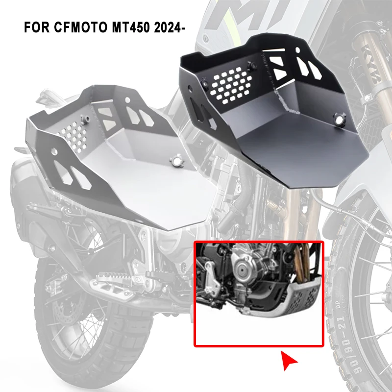 

For CFMOTO CF450MT 450MT 450 MT MT450 450mt 2024 2025 Skid Plate Bash Frame Guard Protection Cover NEW Motorcycle Accessories