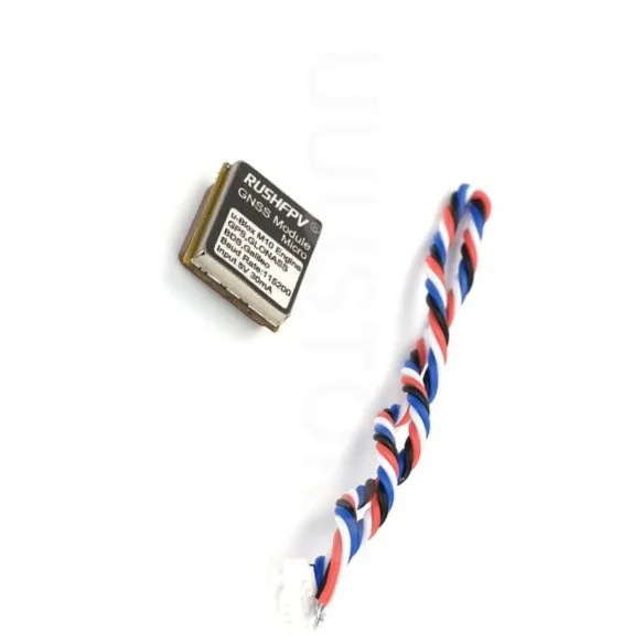 12X15mm RUSHFPV GNSS Micro M10 GPS Module 10HZ Rate Built-in Ceramic Antenna for RC FPV Freestyle Drone DIY Parts