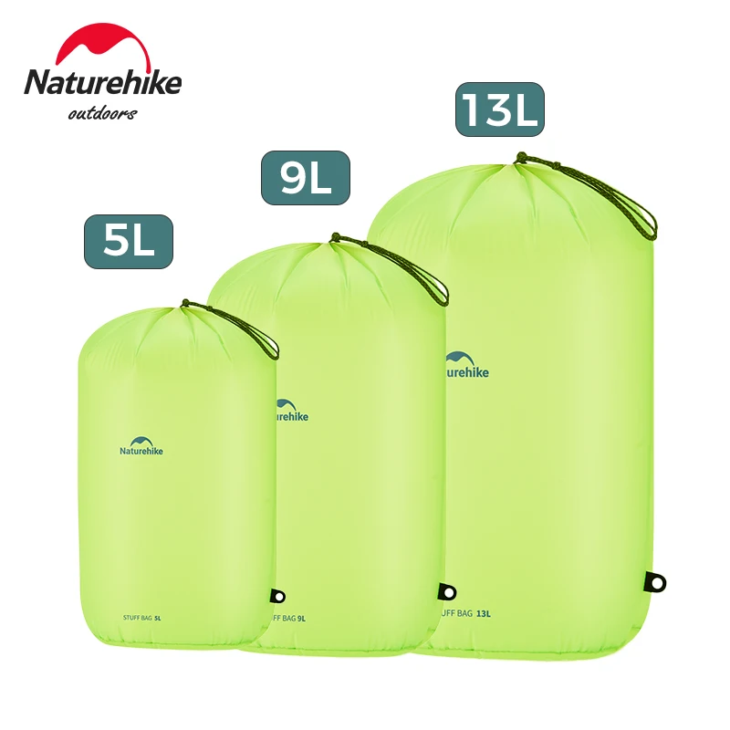 Naturehike Storage Bag Outdoor Travel Hiking Lightweight Waterproof Bag Portable Tear-Resistant Organizer Bag Clothing Dust Sack