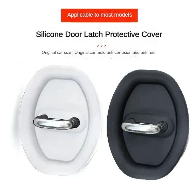 

Car door lock buckle shock cushion door cushion rust protection cover interior decoration modification car accessories