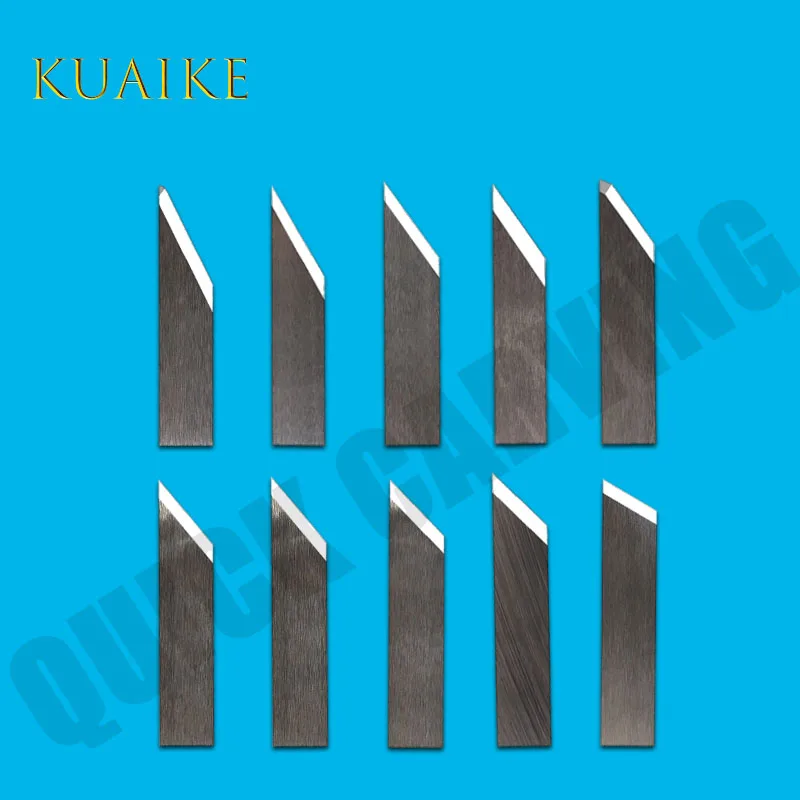 10PCS Aoke JWEI Kasemake AMEIDA RUK Vibration Knife Cutting Oscillating Blade Cnc Cutter 16° 20° 26° 30° 35° 39° 45° 60°