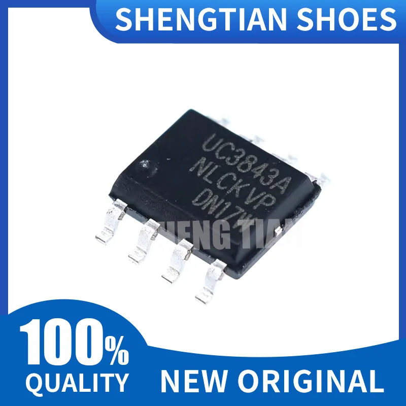 10pcs New UC3843 UC3843A UC3843B SMD SOP-8 power management chip