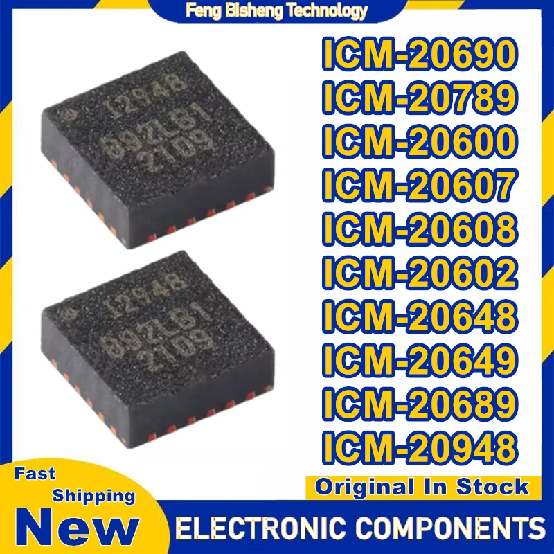 

5 шт. ICM-20690 ICM-20789 ICM-20600 ICM-20607 ICM-20608 ICM-20602 ICM-20648 ICM-20649 ICM-20689 ICM-20948 LGA-14 QFN-24 IC чипse