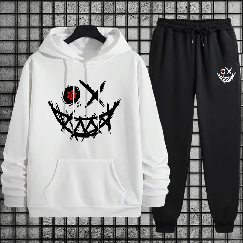 

Новинка 2025, рождественская одежда для спортзала, модная верхняя одежда с капюшоном, повседневная одежда из искусственной кожи с кожаным принтом