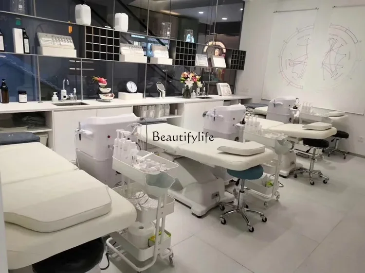 LS 04 رفع كهربائي طبي تجميل الوشم صالون تجميل تدليك طبي خاص سرير تدليك