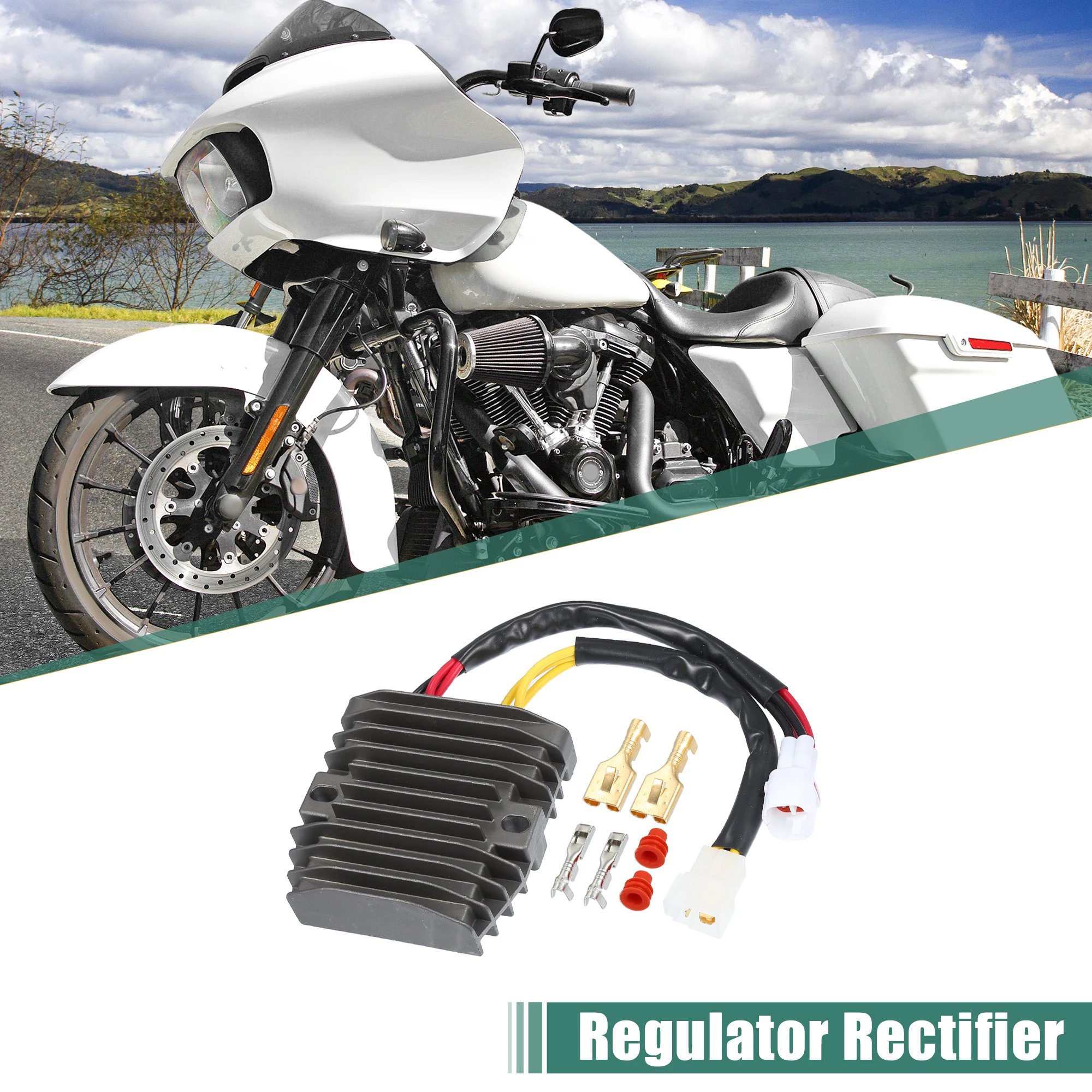 Motoforti 1 Set Motorcycle Regulator Rectifier for Suzuki GSXR 750 2006-2009 2011-2017 for Suzuki Boulevard C50 VL800 2005-2007