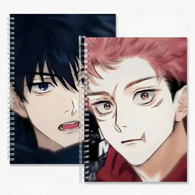 Jujutsu Kaisen Fushiguro Megumi Yuta Okkotsu Inumaki Toge Notebook Anime Peripheral Cute Cartoon Stationery Kawaii Diary Book