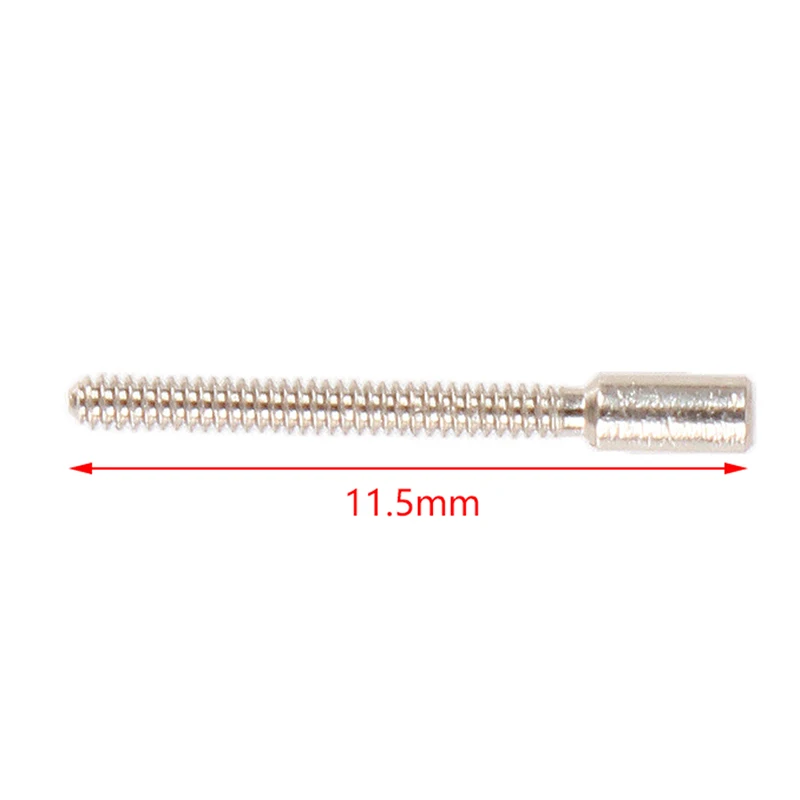 50Pc 0.9mm Steel Extension For Winding Stem Non-extension For Stems Watches Repair Broken/Extended Crown Rods Watch Accessories