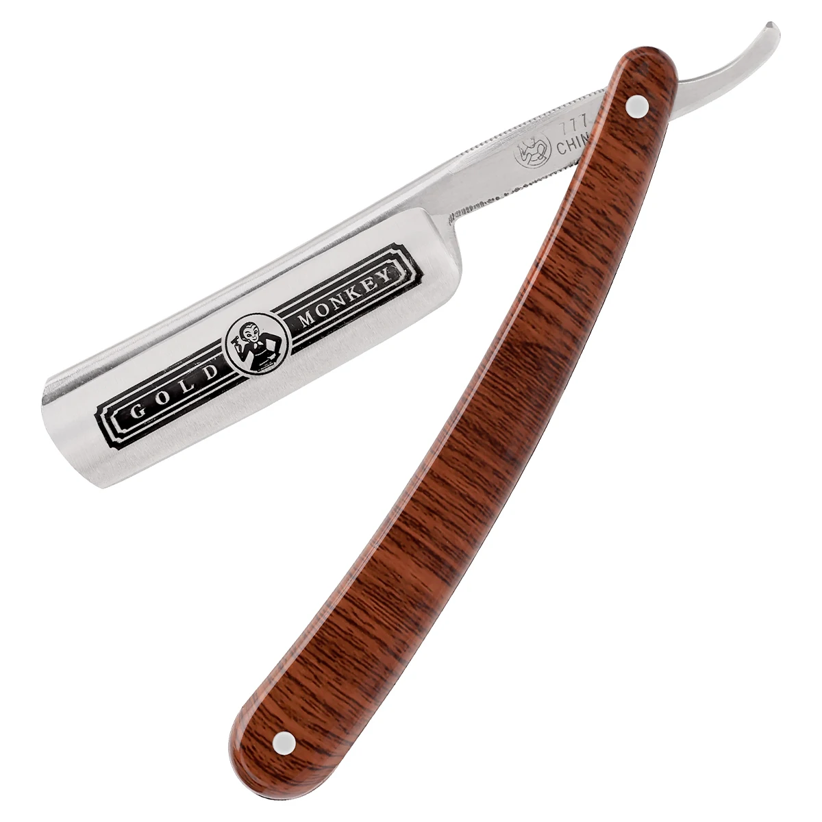 Stainless Steel Men's Manual Straight Razor Gold Dollar Folding Shaver Barber Sharp Classic Facial Hair Shaving Epilator