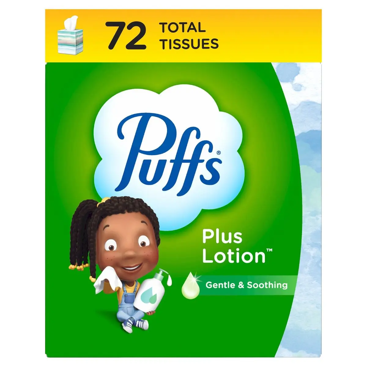 

Салфетки для лица Plus Lotion - 72 шт.