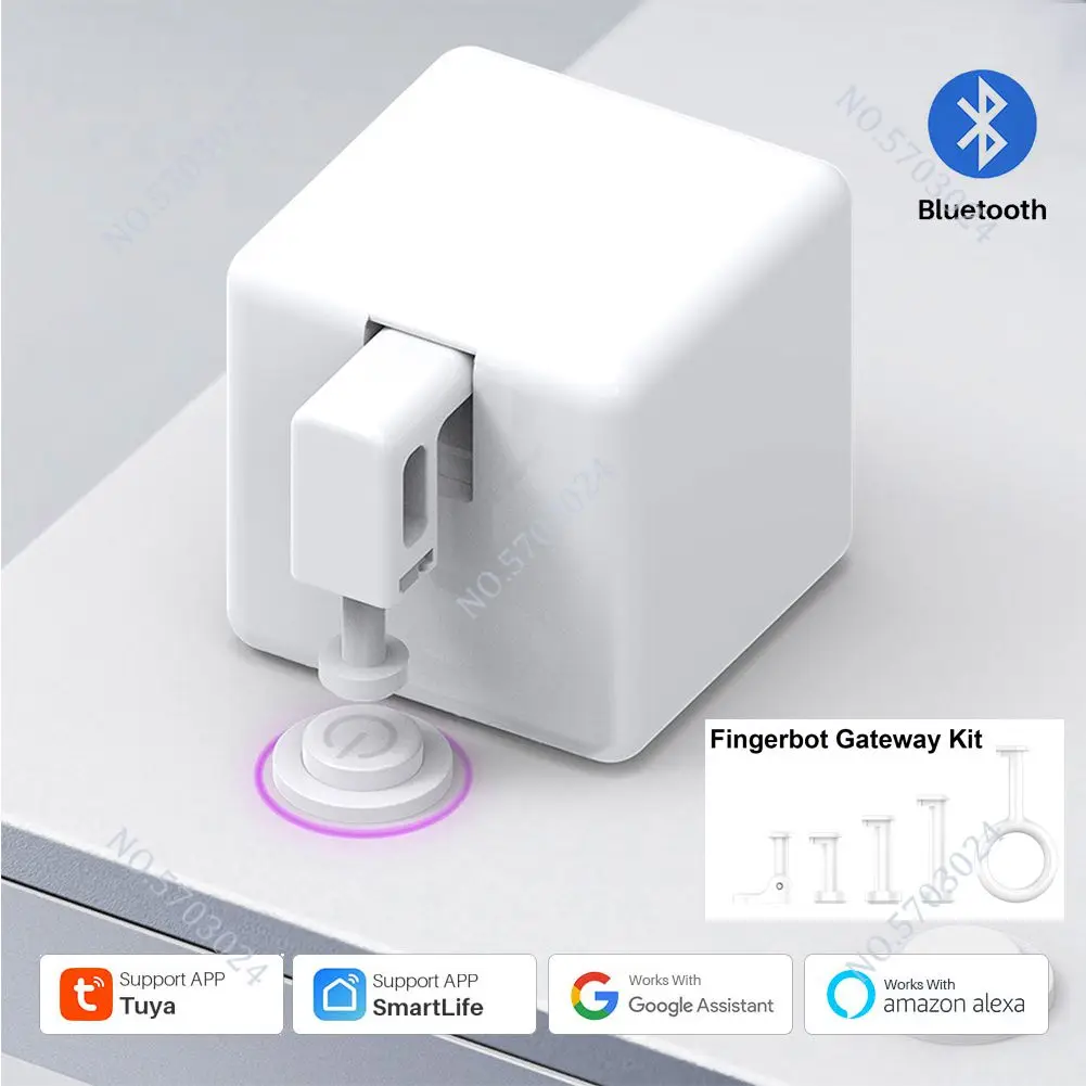 

Bluetooth Fingerbot Switch Tuya Smart Button Pusher Wireless Remote Control Mechanical Arms Voice Control Via Alexa Google Home