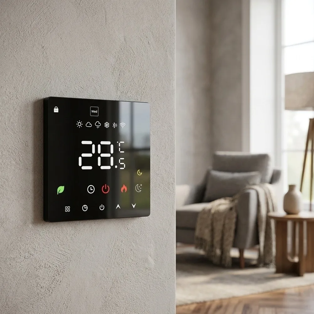 Efficient Temperature Control Smart Thermostat For Household Underfloor Heating WiFi Remote Floor Heating Regulator Accessory