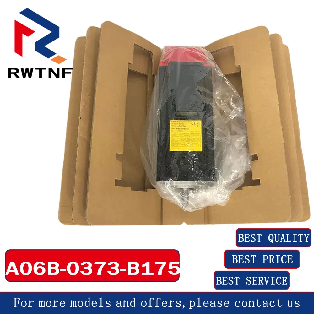 

Brand New Genuine A06B-0373-B175 FANUC servo motor,100% original warehouse stock