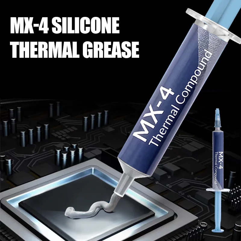 MX-4 Silicone Thermal Grease Cpu Thermal Grease MX-4 CPU Silicone Laptop Graphics Card Thermal Grease Printer HeatSink