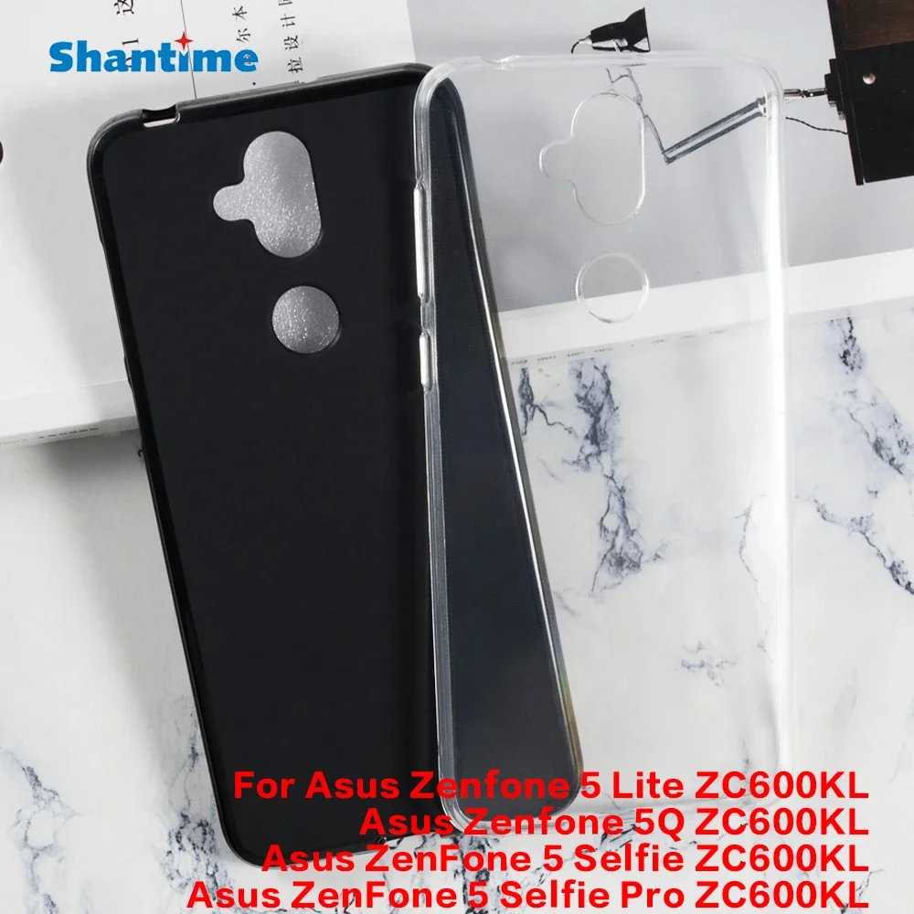 For Asus Zenfone 5 Lite ZC600KL 5Q ZC600KL 5 Selfie Pro ZC600KL Gel Pudding Silicone Phone Protective Back Shell Soft TPU Case