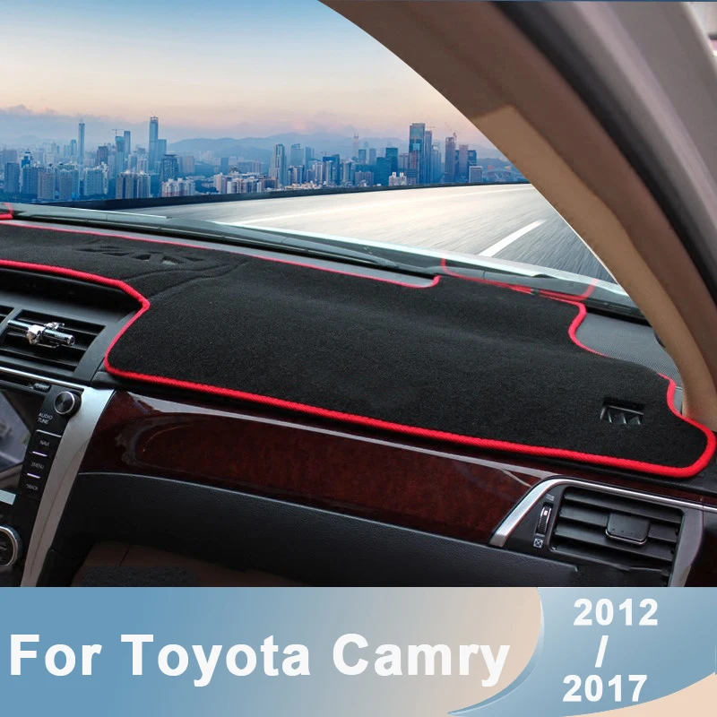 

Для Toyota Camry Xv50 Xv70 2012-2017 2018-2023 крышка приборной панели автомобиля, избегайте света, козырек от солнца, противоскользящий коврик, анти-УФ 3d автозапчасти