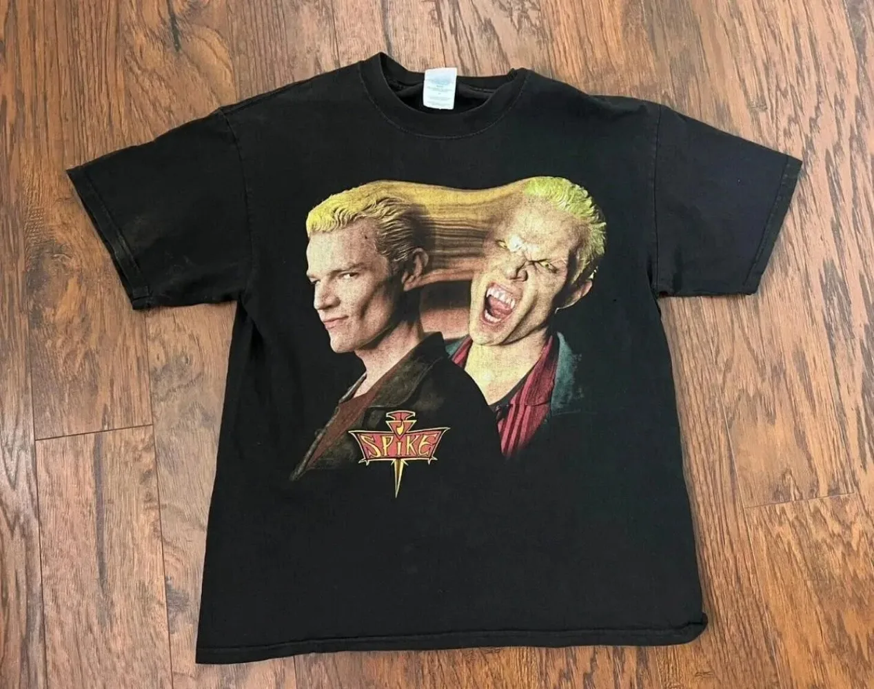 بافي مصاص الدماء القاتل سبايك تي شيرت سارة ميشيل جيلار قميص فيلم تلفزيوني ميرش قميص 90s ريترو شخصية تي شيرت #2