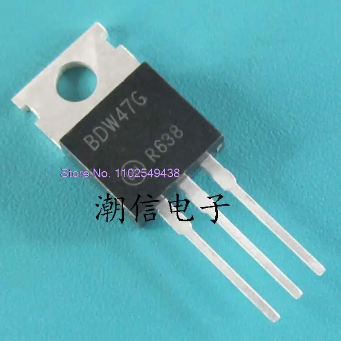 10PCS/LOT  BDW47 BDW47G  15A 100V