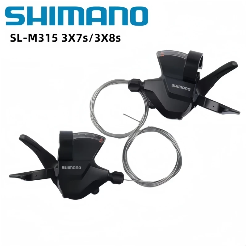 

Набор спусковых крючков для горного велосипеда SHIMANO Altus SL-M315, 2x7, 3x7, 3x8, 14, 16, 21, 24 скорости, 2x7, 3x8, Рычажная передача