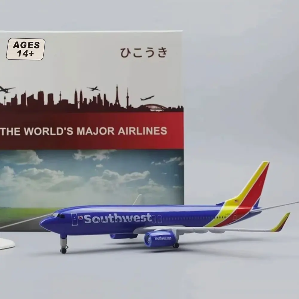 20 cm Maßstab Modell Flugzeuge Südwest Modell Flugzeug Flugzeug Legierung Druckguss Flugzeug Modell Flugzeug Modell Für Sammlung & Geschenke