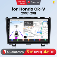 Junsun Qualcomm chip 8-Core Android13 Car Radio ForHonda CR-V 3 RE 2007-2011 Wireless CarPlay Autoradio Stereo Screen Multimedia