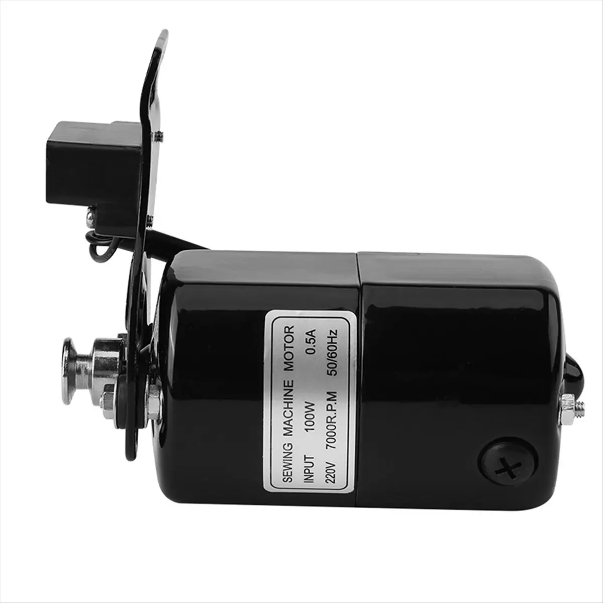 A86G NEW 1Pcs 220V 100W Home Sewing Machine Motor 7000 RPM Kbracket 0.5 AMP EU Plug Sewing Motor for J00360051