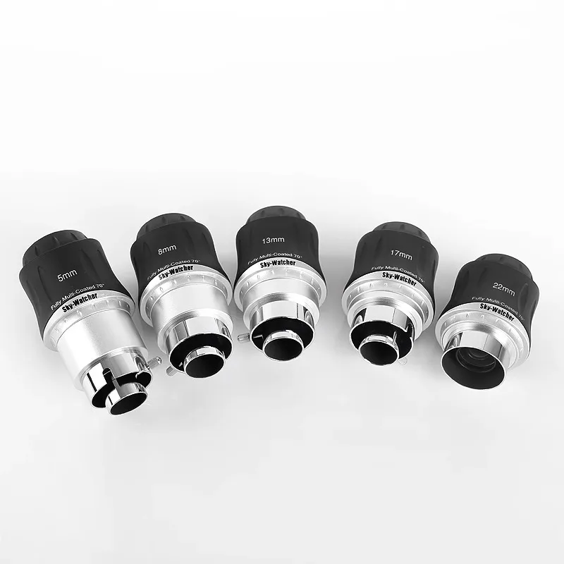 

Sky--Watcher 70 Degree Autofocus Eyepiece Set 5/8/13/17/22mm Astronomical Telescope Accessories Dual Interface 1.25'/2"