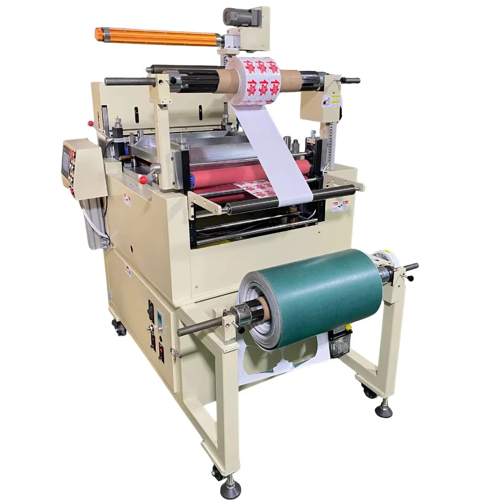 Factory Sale Automatic Electric Kiss Full Die Cutting Machine High-Speed 1500mm/s Energy-Saving for Adhesive Label Paper